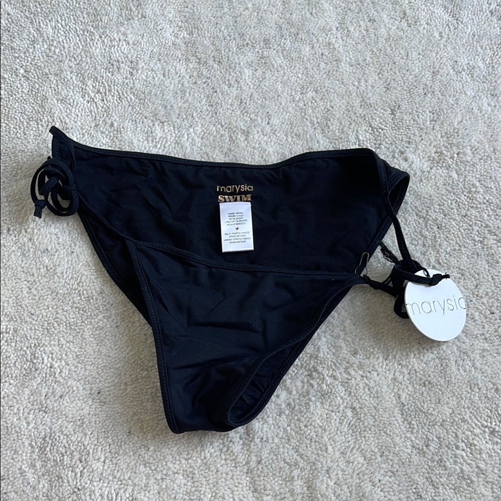Marysia Swim Black Swim Bottom, M